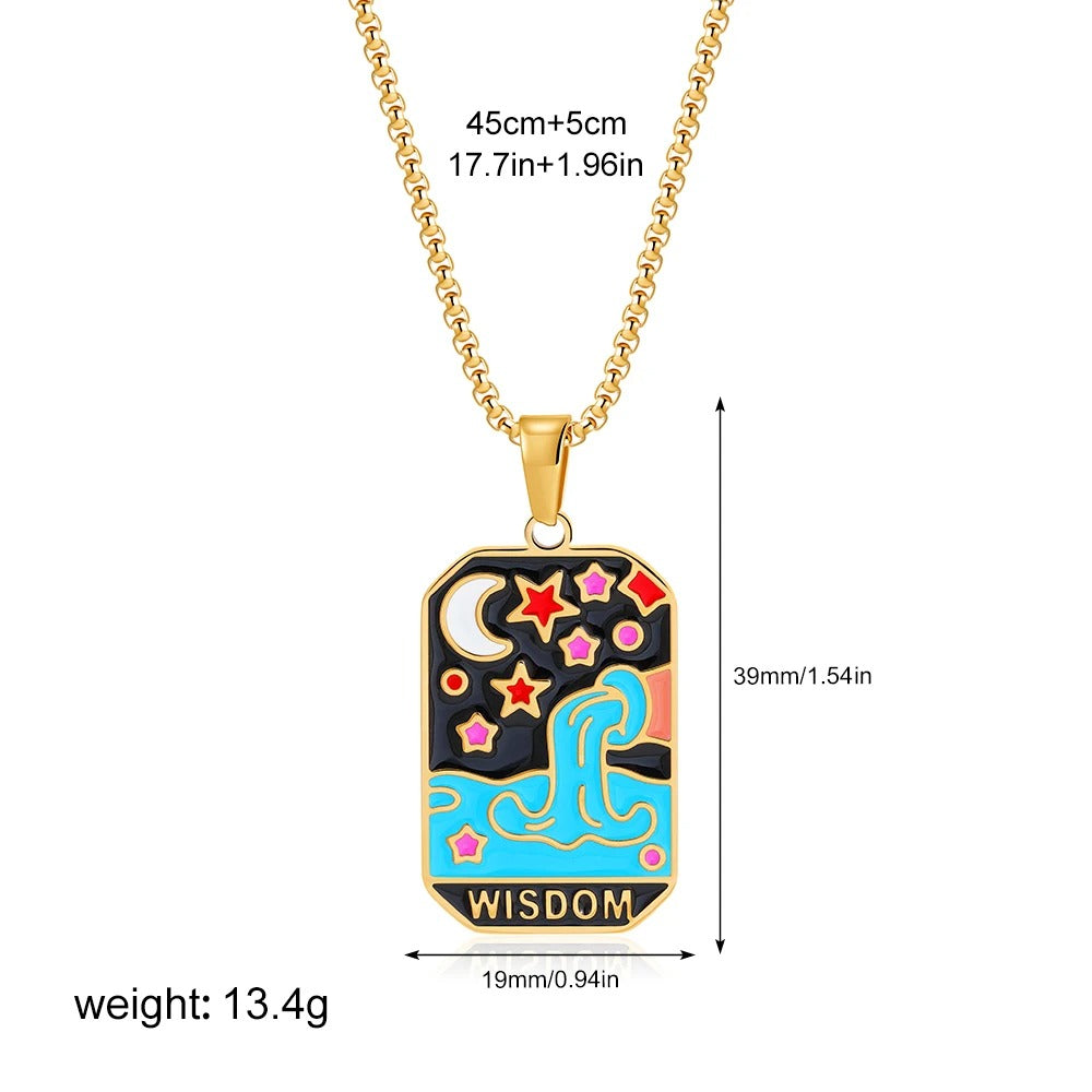 🌟Wisdom Tarot Pendant Necklace