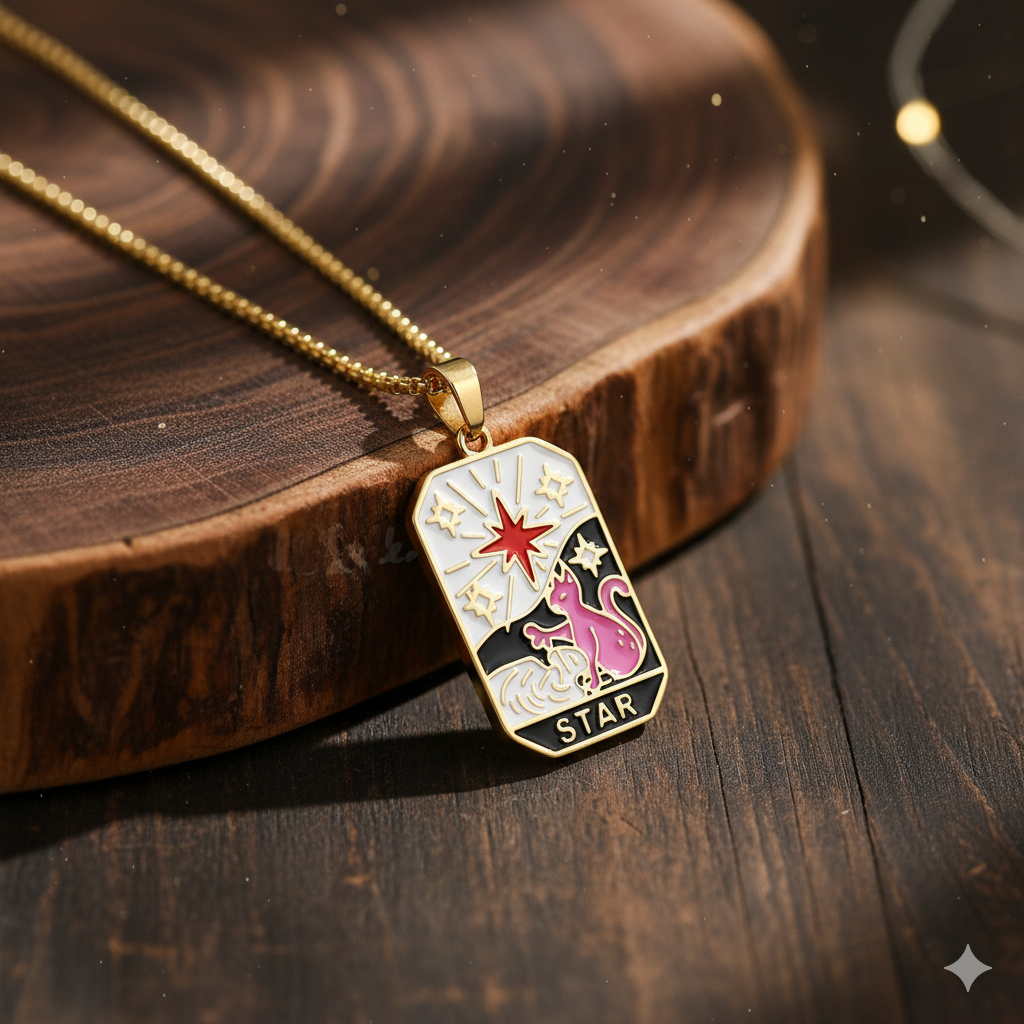 ⭐Star Tarot Pendant Necklace