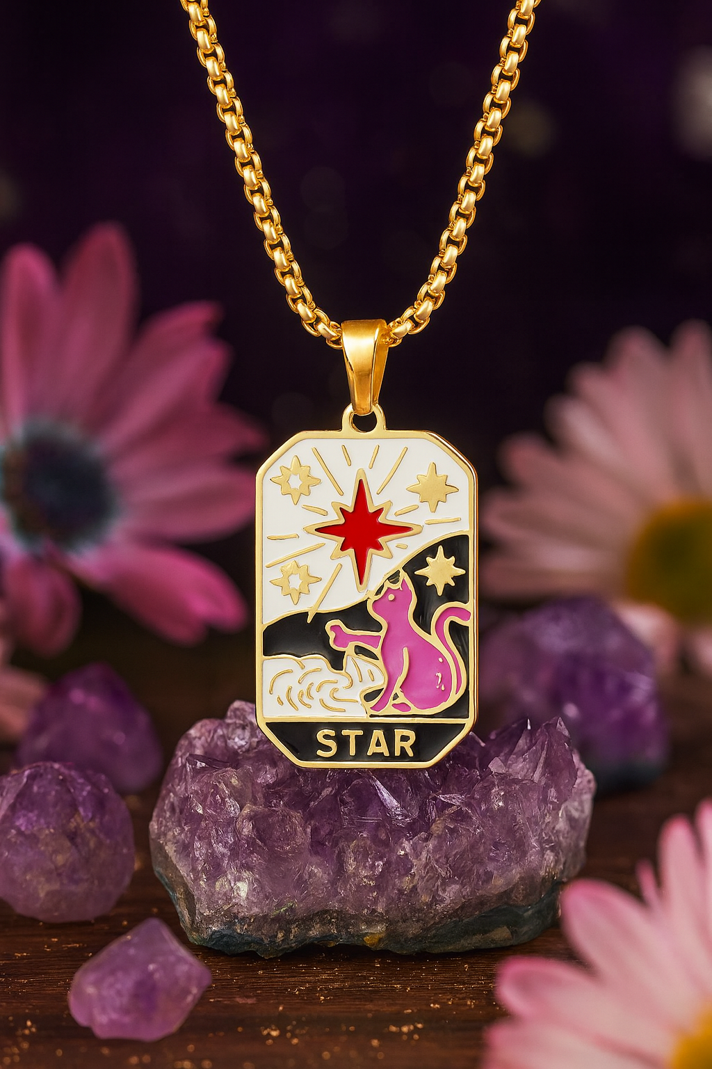 ⭐Star Tarot Pendant Necklace