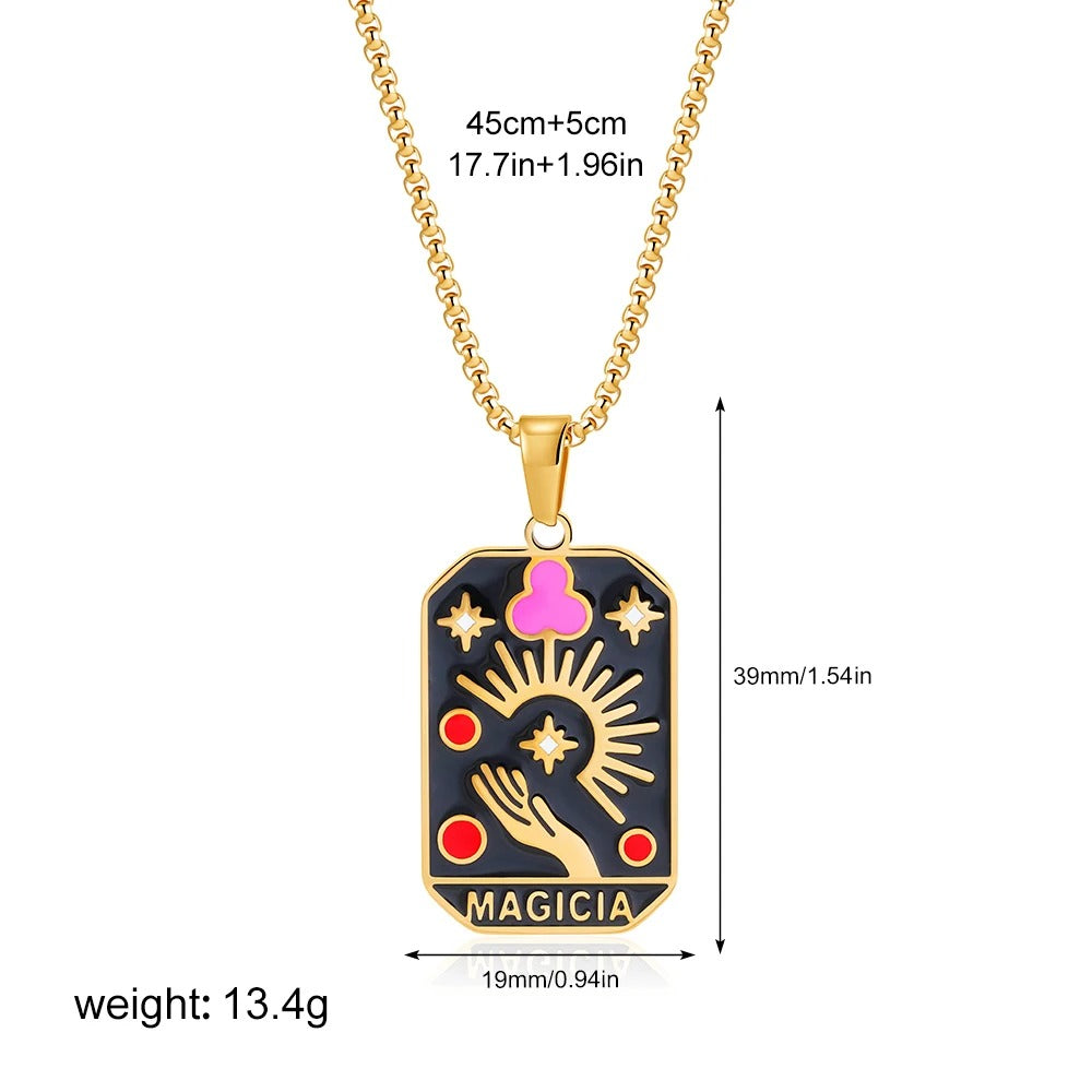 💫Magica Tarot Pendant Necklace