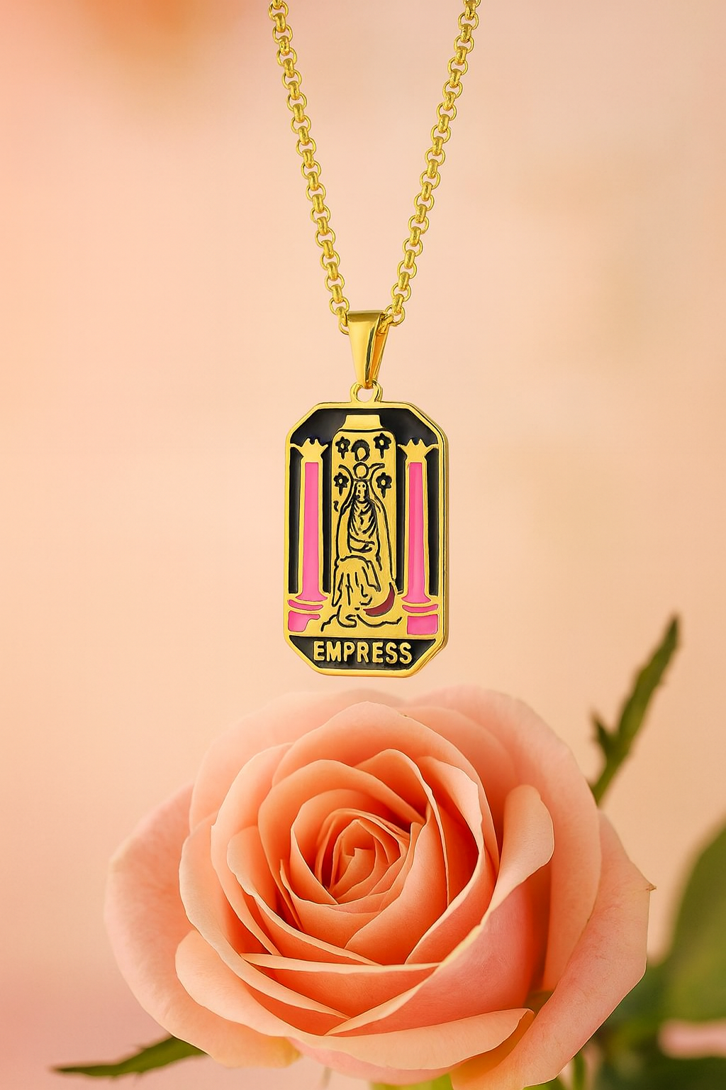 👑Golden Empress Pendant Necklace