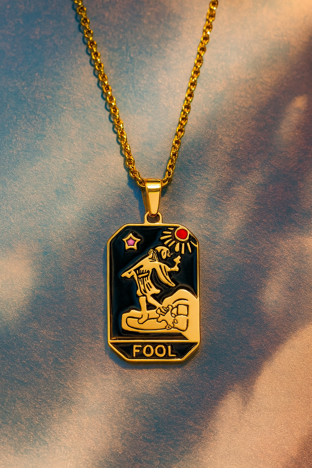 🎭Fool Tarot Pendant Necklace