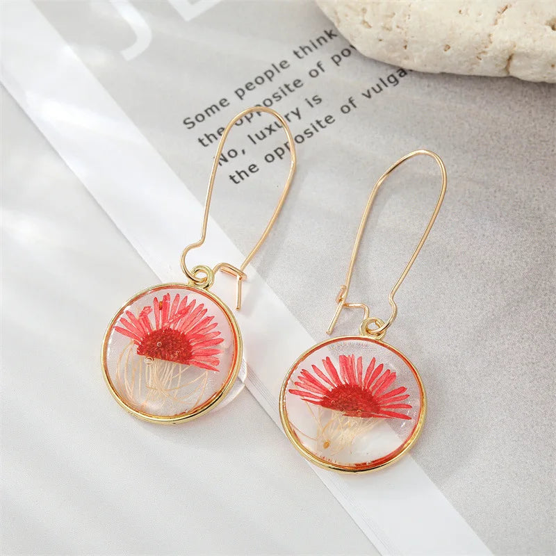 Ruby Bloom Botanica Earrings